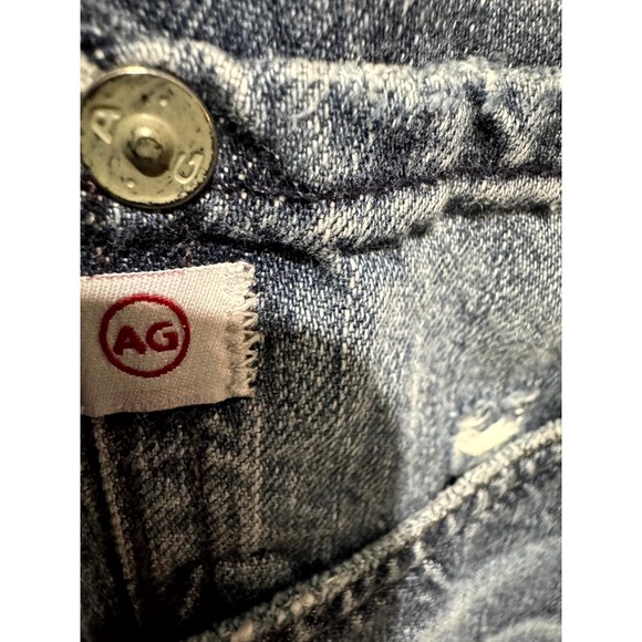 AG Adriano Goldschmied Tellis Modern Slim Distressed‎ Denim Jeans Size 38x33 - Picture 3 of 10